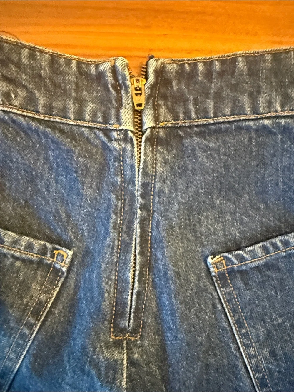 Frame Denim Dark Blue Women's Denim shorts